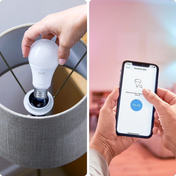 Bec smart LED E27, 7 W – WiZ-image-1