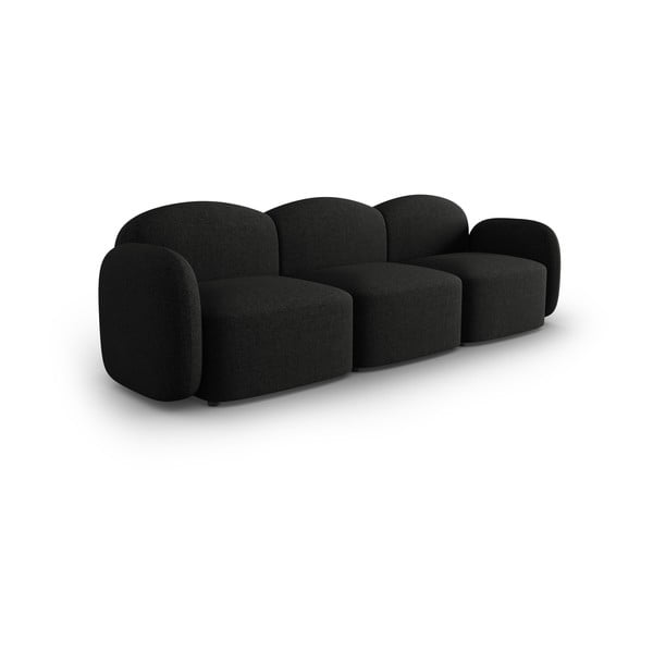 Canapea neagră 272 cm Blair – Micadoni Home-image-2