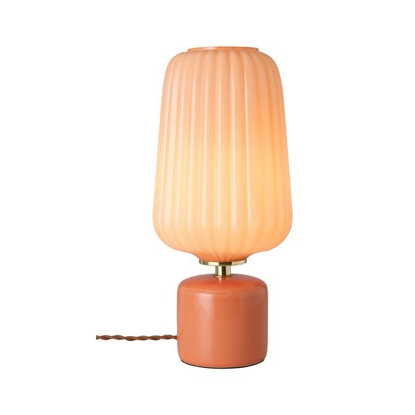 Veioză somon din sticlă (înălțime 40 cm) Daria – Ellos Home-image-3