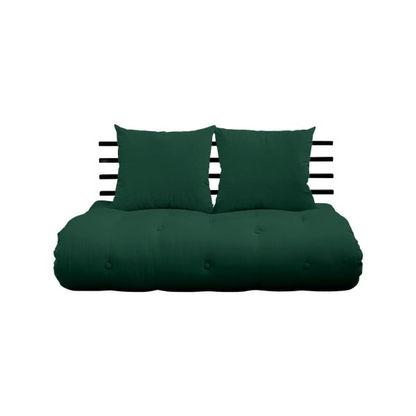 Canapea variabilă Karup Design Shin Sano Black/Forest Green