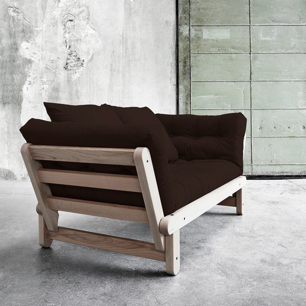 Canapea extensibilă Beat Beech/Brown-image-1