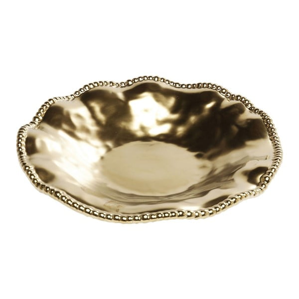 Tavă Kare Design Bell Gold, ⌀ 36 cm, auriu