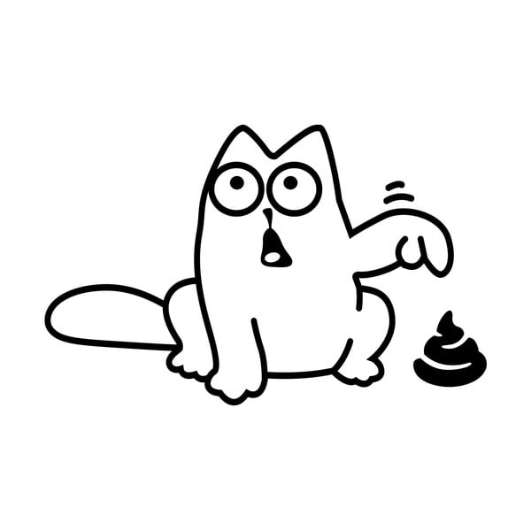 Autocolant Ambiance Funny Cat-image-1