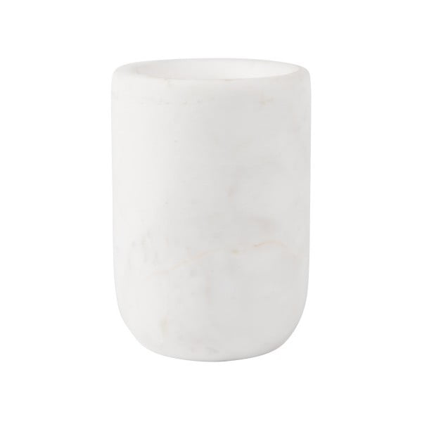 Vază din marmură Zuiver Cup, alb