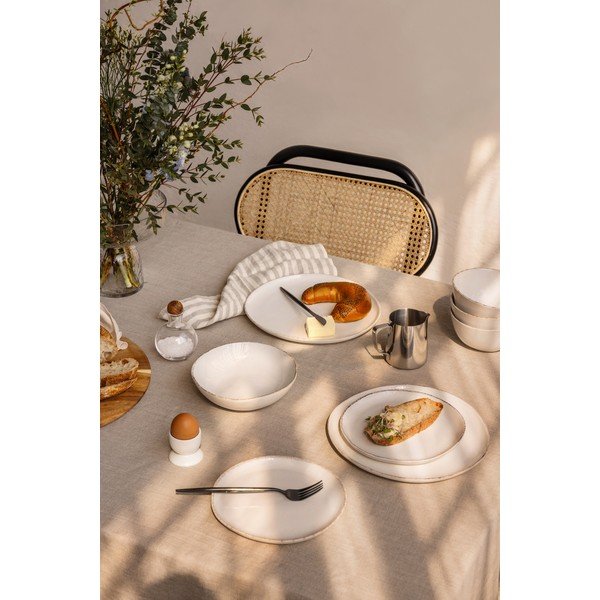 Serviciu de masă 24 buc. din gresie Snow Heart – Bonami Essentials-image-3