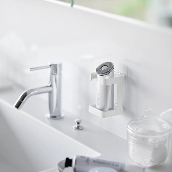 Suport pentru produse de îngrijire alb din metal Film Hook – YAMAZAKI-image-4