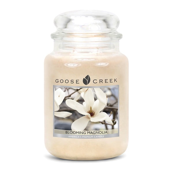 Lumânare parfumată Goose Creek, aromă de magnolie, 150 ore