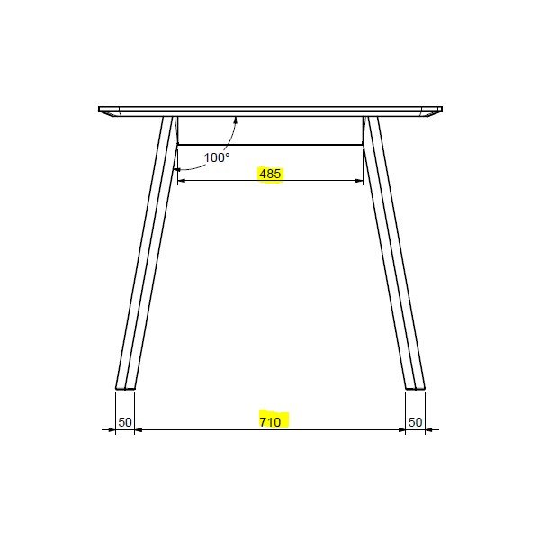 Masă dining extensibilă din lemn de stejar Unique Furniture Rho, 150 x 90 cm-image-3
