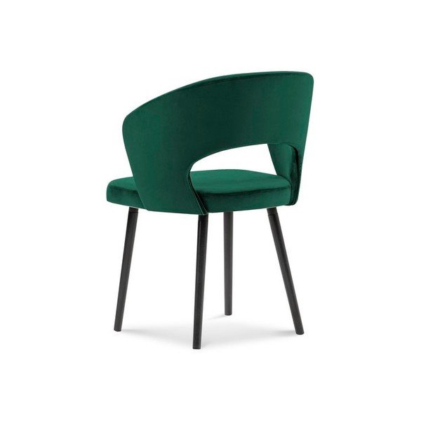 Scaun cu tapițerie de catifea Windsor & Co Sofas Elpis, verde-image-2