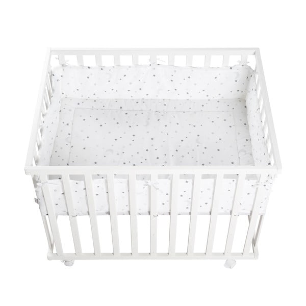 Țarc pentru copii alb 100x75 cm Sternenzauber – Roba-image-1