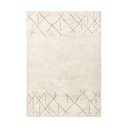 Covor crem lavabil, țesut manual din lână 160x230 cm Azera Crosshatch – Asiatic Carpets