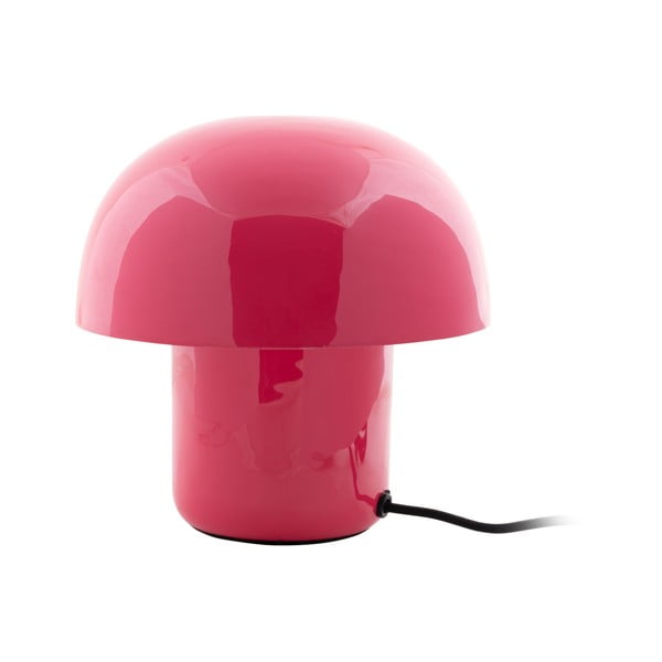 Veioză roz cu abajur din metal (înălțime 20 cm) Fat Mushroom – Leitmotiv