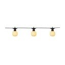 Șirag luminos LED de exterior pentru petreceri Star Trading Circus Maxi, negru, lungime 5 m