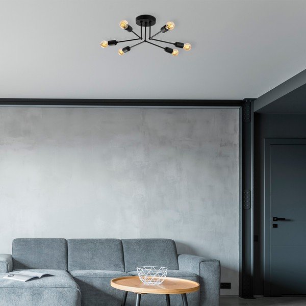 Plafonieră neagră Sparrow – Opviq lights-image-1