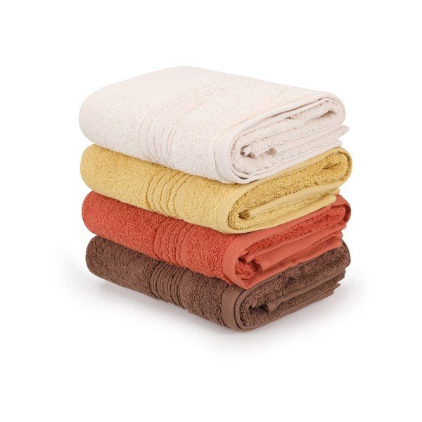 Prosoape 4 buc. din bumbac 50x90 cm Asorti – Foutastic-image-2