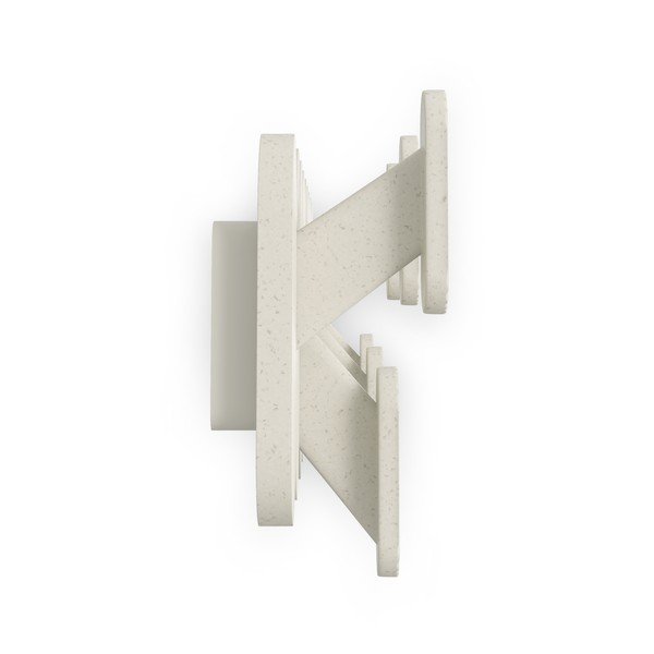 Cuier de perete bej din oțel 16 cm Tempo – Umbra-image-4
