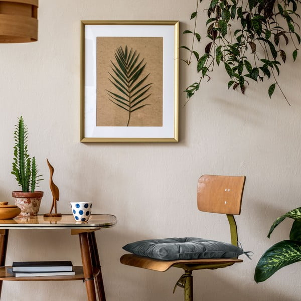 Pernă de scaun din catifea 40x40 cm Aleksa – Restilo-image-1