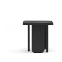 Măsuță auxiliară Teulat Arq, negru