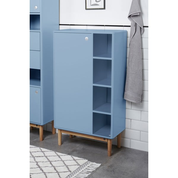Dulap de baie albastru deschis înalt/suspendat 66x100 cm Color Bath – Tom Tailor-image-1