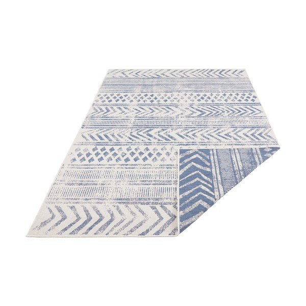 Covor adecvat pentru exterior NORTHRUGS Biri, 200 x 290 cm, albastru-crem-image-4