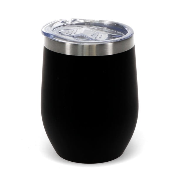 Cană de voiaj neagră 350 ml – Rex London