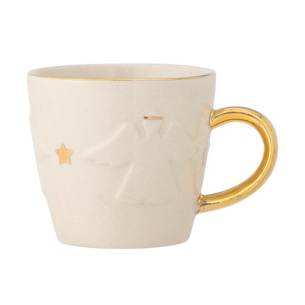 Cană crem pentru cappuccino din gresie 200 ml Starry – Bloomingville