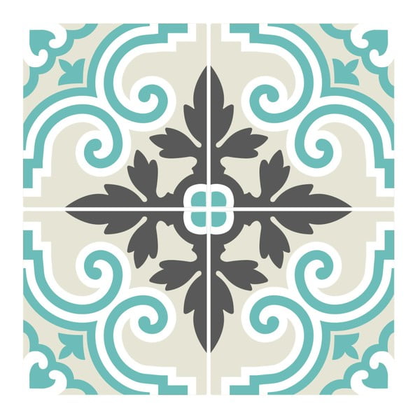 Set 4 autocolante impermeabile pentru podea Ambiance Marble-image-2