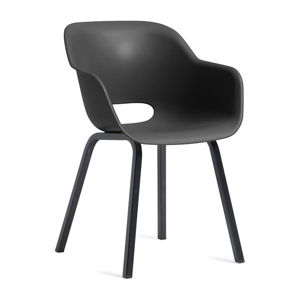 Scaune de grădină gri-antracit 2 buc. din metal/din plastic Noa Duo – Keter