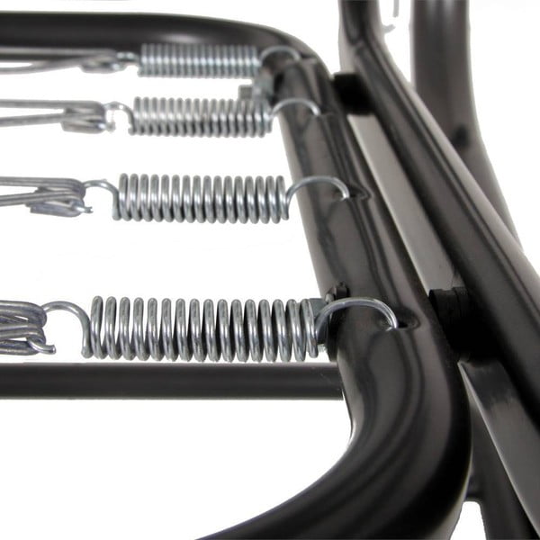 Balansoar de grădină negru din metal Celebs - Dajar-image-2