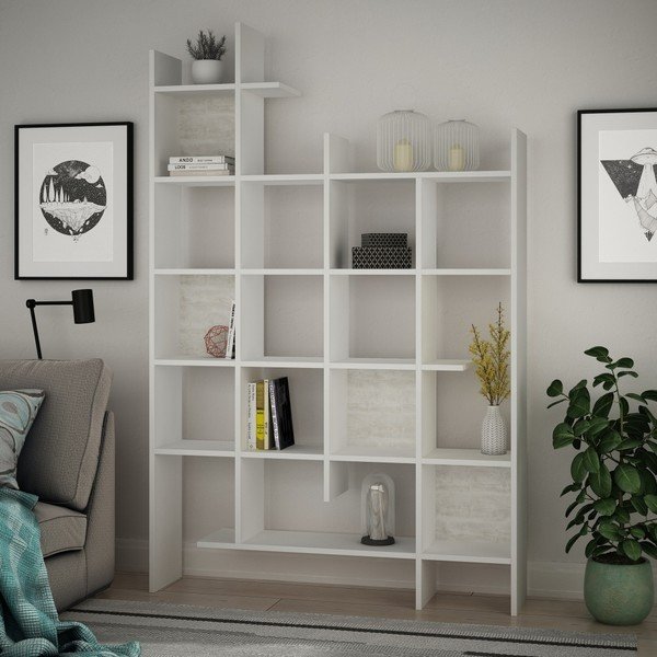 Bibliotecă Manco White, alb-image-1