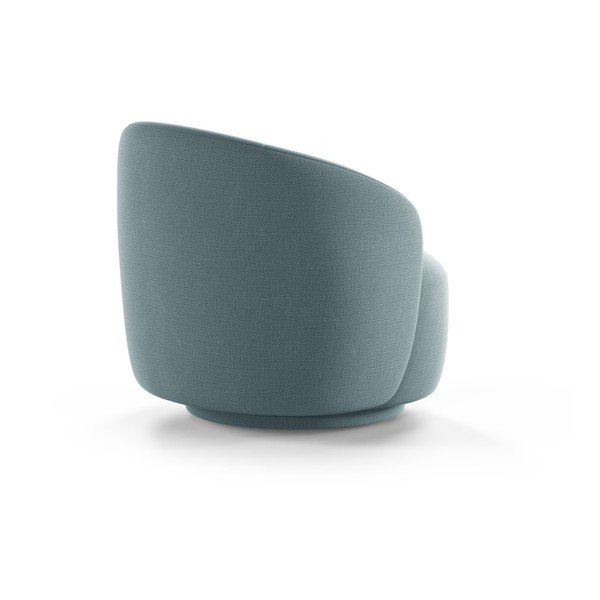 Fotoliu albastru deschis pivotant Letizia – Micadoni -image-2