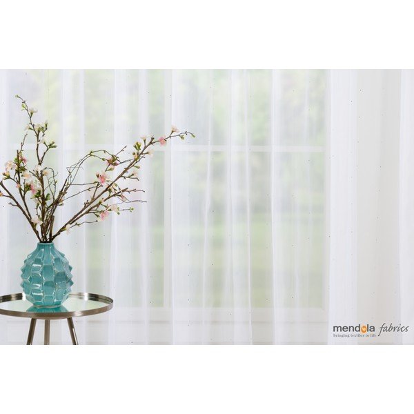 Perdea albă 140x260 cm Michelle – Mendola Fabrics-image-2