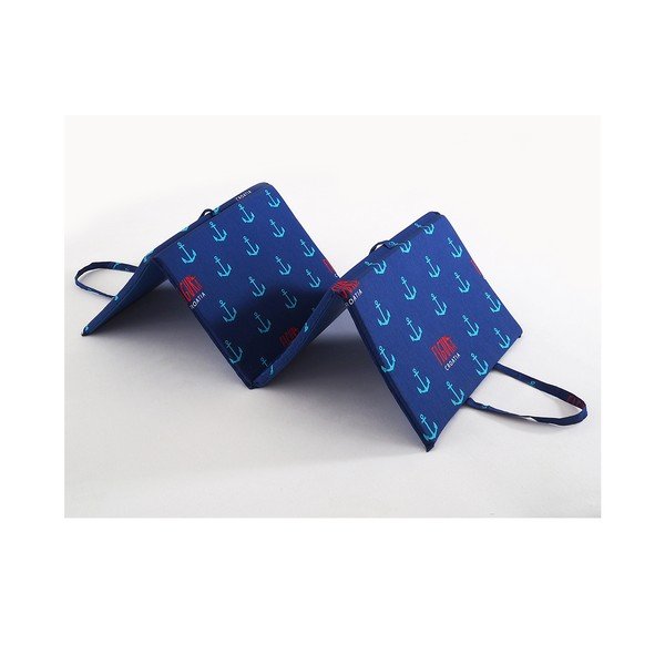 Pernă pentru scaun de grădină albastră pentru șezlong 49x137 cm   Anchors – B.E.S.-image-1