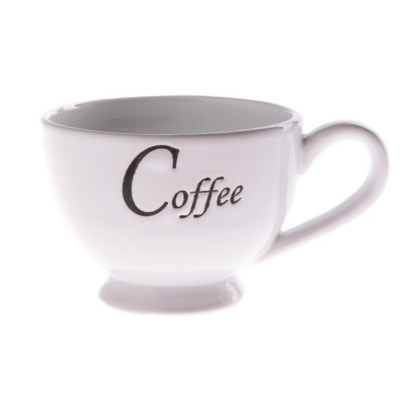 Cană din ceramică Dakls, 180 ml, alb