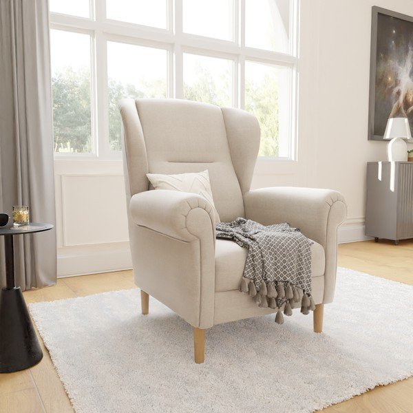 Fotoliu bej wing Swan – Ropez-image-3