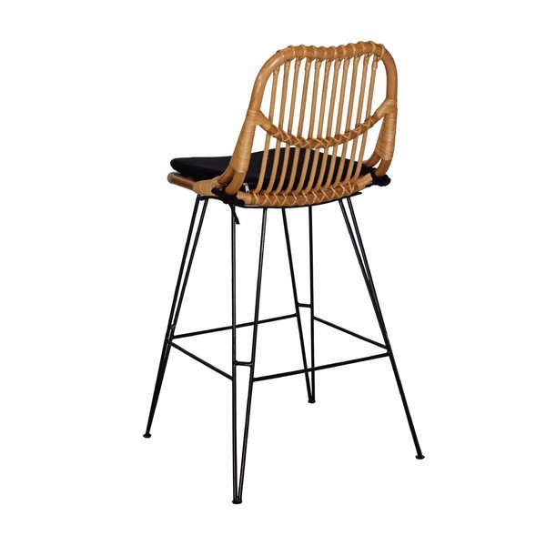 Scaun de bar din ratan WOOX LIVING Ratta-image-1