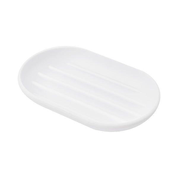 Săpunieră albă din plastic Touch – Umbra-image-3