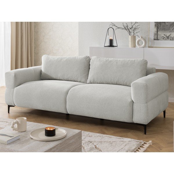 Canapea gri deschis 217 cm Helio – Ropez-image-3