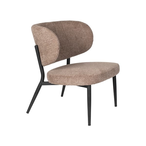 Fotoliu maro deschis Sanne – White Label