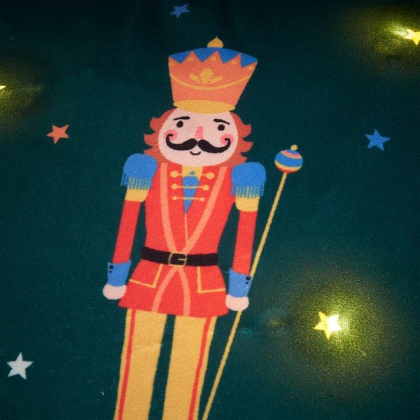 Pernă decorativă 45x45 cm  cu model de Crăciun Nutcracker – Catherine Lansfield-image-4