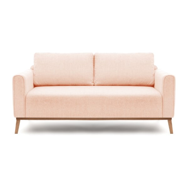 Canapea cu 3 locuri Vivonita Milton, roz