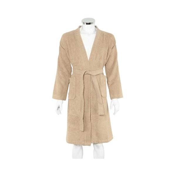 Halat de baie bărbătesc Foutastic, măr. M/L, bej-image-1