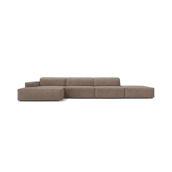 Colțar modular bej (cu colț pe partea stângă/cu șezlong) Jodie – Micadoni -image-2