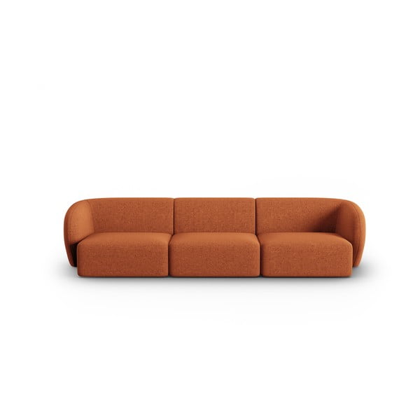 Canapea portocalie 259 cm Shane – Micadoni Home