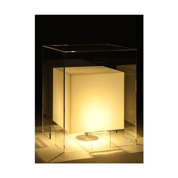 Măsuță auxiliară luminoasă Tomasucci Space White-image-1