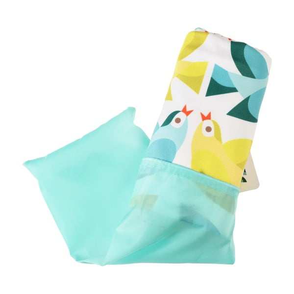 Prosop din microfibră Rex London Love Birds, 70 x 150 cm0 cm, albastru-galben-image-3