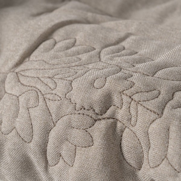 Cuvertură taupe matlasată 240x260 cm – Ixia-image-2