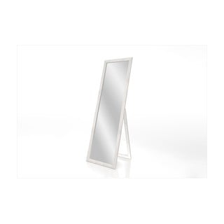 Oglindă cu suport și ramă Styler Sicilia, alb, 46 x 146 cm