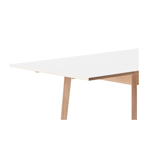 Masă dining extensibilă cu blat alb Hammel Single 180 x 90 cm-image-4
