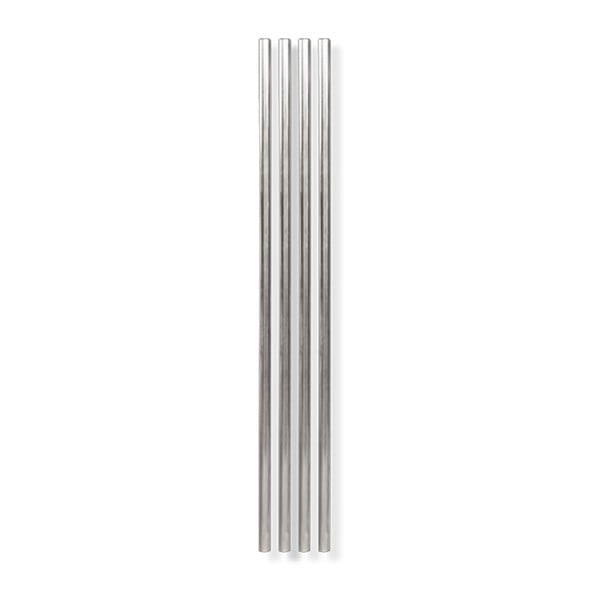 Set 4 paie din metal W&P Design, lungime 25,4 cm, argintiu
